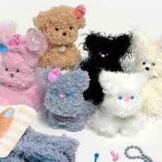 나만의 모루인형 만들기 인형키링 1개 가방 인형 모루 만들기 dew+70458jY