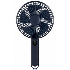 나비 스톰 빅팬 16cm 휴대용 BLDC 4000mAh 무선 접이식 선풍기 손풍기 슬림 손잡이 탁상용, 인디고네이비, NV233-PHF30