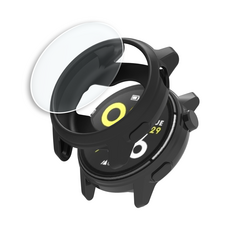 코로스 페이스3 하우징 풀커버 케이스 + 액정강화 방탄유리 필름, 1개, 블랙