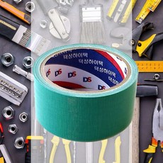 청 테이프 7m 청면 면 천면 공업용 컬러 현장, 25mm
