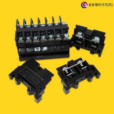 성호제어기기 조립식단자대 2단 단자대 터미널블럭 TB 10A 부터 200A 모음, SH-TB-25(25A), 1개