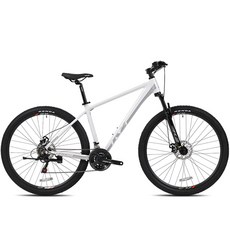 케이투바이크 토크 S9 29인치 시마노21단 이너케이블 입문용 MTB 자전거, 18인치 노르딕화이트, 1개, 180cm