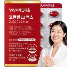 비타민마을 코엔자임Q10 코큐텐 11 맥스, 30정, 1개