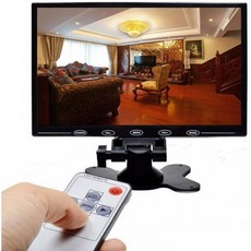 샐리베스트® 9인치 초박형 169 HD 800x480 TFT LCD 컬러 디스플레이 헤드레스트 모니터 터치 버튼 모니터 화면 지원 오디오 비디오 HDMI VGA