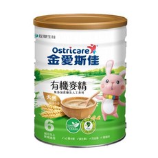 Ostricare 金愛斯佳 有機麥精 6個月以上寶寶適用, 450公克, 1個
