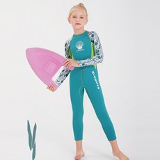 SBART 孩童潛水服, 薄荷綠