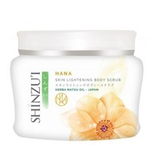 SHINZUI HANA 肌膚亮白身體磨砂膏, 200g, 1入