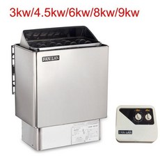 3KW/4.5W/6KW/9KW 사우나 히터 증기 발생기 가정용 난방로 룸 건조 장비 220V/380V, 02 6KW 380V