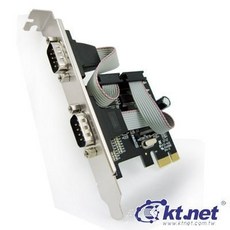 協明 PCI-E 9公*2埠 RS232 擴充卡 MOSCHIP 9922 內附短檔片, 1個
