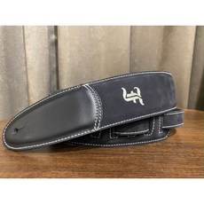 Furch Guitar Straps 吉他背帶，舒適耐用可調節，適用各種吉他, 黑色, 1個