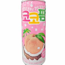 코코팜 피치핑크 240ml 복숭아맛음료 사무실음료 사무실음료수_코코팜 피치핑크 복숭아 240ml 음료수, 100ml