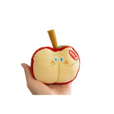 福媽寵物 韓國藏食玩具 嗅聞玩具 慢食磨牙玩具, 蘋果, 1個