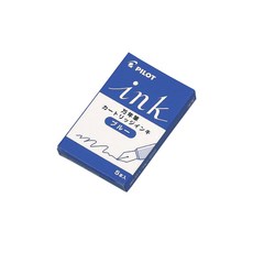 파이롯트 파이롯트 만년필 잉크 카트리지 5개입 (IRF-5S-), L블루