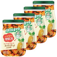 샘표 NEW 새미네부엌 깍두기 양념X4개 한팩에 양념쏙, 120g, 1박스