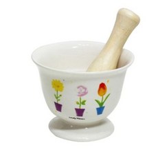 도자기 절구공이 통 세트 소 다지기 깨 마늘 이유식, 본상품, 1개