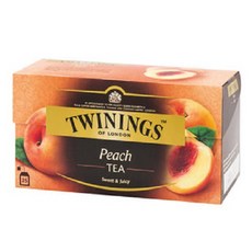 Twinings 唐寧 香甜蜜桃茶 2gx25入/盒, 1個