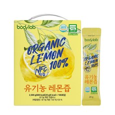 바디랩 유기농 레몬즙, 2kg, 1박스