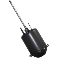 타이어 탈착기 에어 실린더 헬퍼 작키 리프트 휠교체, 상세페이지 참고, 다크 그레이