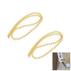 양변기 변기줄 50cm 2개 구슬줄 레버줄 고무마개 레버 연결용 욕실 부속품