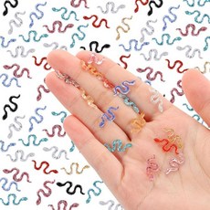 해외 WOZADU 공예용 작은 꿀벌 200개 미니 레진 인형의 집 미니어처 물건 요정 정원 마이크로 조경 장식용 동물 미국매장정품+ 1724387, .0005.Snakes.