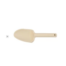 兒童沙灘玩沙工具組 可愛動物模型 矽膠沙模, 單個鏟子卡其色, 1g, 1個