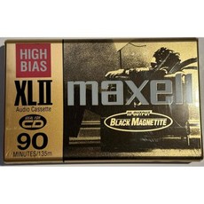 맥셀 XLII 90분 빈 오디오 카세트
