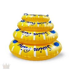 물놀이 원형튜브 수영튜브 바다 워터파크 물놀이용품 여름 레저용품 수영용품, 1개, LALADAVID원형튜브65cm