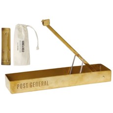 野道家 Post General 黃銅蚊香架 蚊香 戶外露營防蚊驅蚊, 黃銅