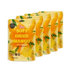 베트남 건망고 슬라이스 말랭이 건조망고 건과일, 5개, 80g