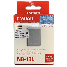 Canon NB-13L 相機原廠電池，輕巧便攜，高效續航，攝影愛好者必備, 5個