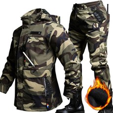 스타일닥터 겨울 남자 방풍 어낚시복 작업복 아웃도어 캐주얼 운동 상하복 기모 방한복 ZS-A06