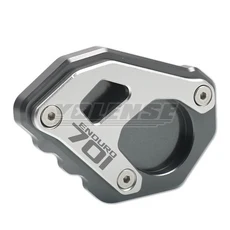 오토바이 킥스탠드 풋 사이드 익스텐션 패드 지지대 플레이트 Husqvarna 701 Enduro SMC 2019-2023