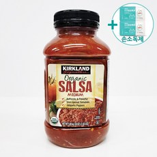 코스트코 커클랜드 유기농 살사 소스 1.08KG (소분상품) + 더메이런손소독제, 1개