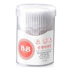 ns store 비앤비 신생아면봉 210P 3개 유아 위생용품, 210, 1