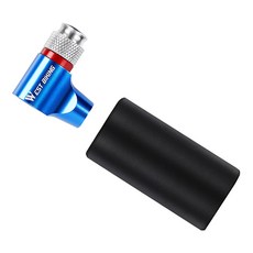 시그니처베이지 CO2 인젝터 자전거 휴대용 펌프 YPZ087, 1개, 블루