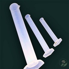 픽봄 플라스틱 매스실린더 과학 실험 계량용 액체 측정 도구 실험용실린더 투명실린더, 100ml