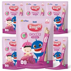 유기농 롱롱뻥 자색고구마 24g 6개 요미요미, 1세트