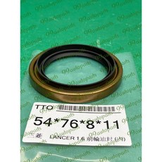 適用於三菱LANCER 1.6 VIRAGE 1.8 內外油封 羊角油封 前輪油封, 1個, 內前輪油封 54*76*8*11