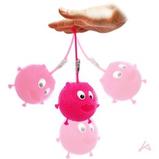 동물장난감 수집품 장식용공예품 성게모형 색상랜덤구슬 원숭이공구 색상랜덤 원숭이 성게볼