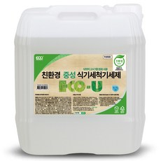 친환경 중성 식기세척기세제 18.75L 1종 원료 사용, 1개