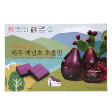 제주상회 백년초 사각 초콜릿, 7g, 30개