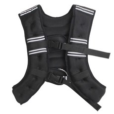 루아즈 크로스핏 웨이트 중량조끼 (블랙), 5kg, 없음