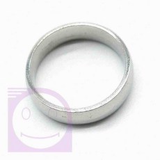 온몰 은색 티타늄반지 써지컬링 우정반지