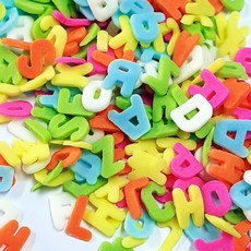 데코야 슈가스프링클 알파벳(ABC) (알파벳모양/베이킹/토핑/재료), 알파벳(ABC) 1kg, 1kg, 1개