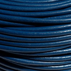 레더랑 둥근 가죽 끈 5mm 블루 가죽공예 가방끈 천연소가죽끈 스트랩 가죽줄 가방 만들기 부자재 재료, 1개, 블루 1m