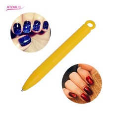 마그네틱 네일 아트 스틱 자석 보드 로드 페인팅 젤 매니큐어 액세서리 도구 3D 고양이 눈 효과 1 개, 기본