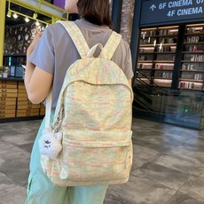 투니스 여성 경량 트래블 백팩 펜던트 포함