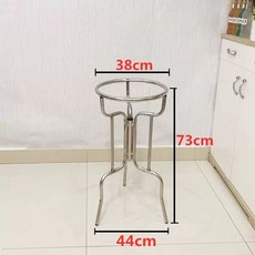 오아픽 팡쿠 세숫대야받침대 욕실 세수대야 세면대 스텐 거치대 캠핑, 1개, B. 두께 75cm 스틸 타월걸이