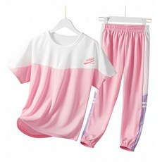 BabyBear 兒童束乾運動套裝 短袖兩件式套裝 彈力透氣排汗