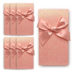 리코리스 사랑을 전하는 프리미엄 용돈봉투 답례 감사봉투, 핑크리본, 7개